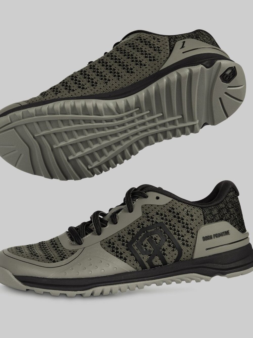 Born Primitive Men's Savage 1 (Tactical Green/Black) Size 9.59.5